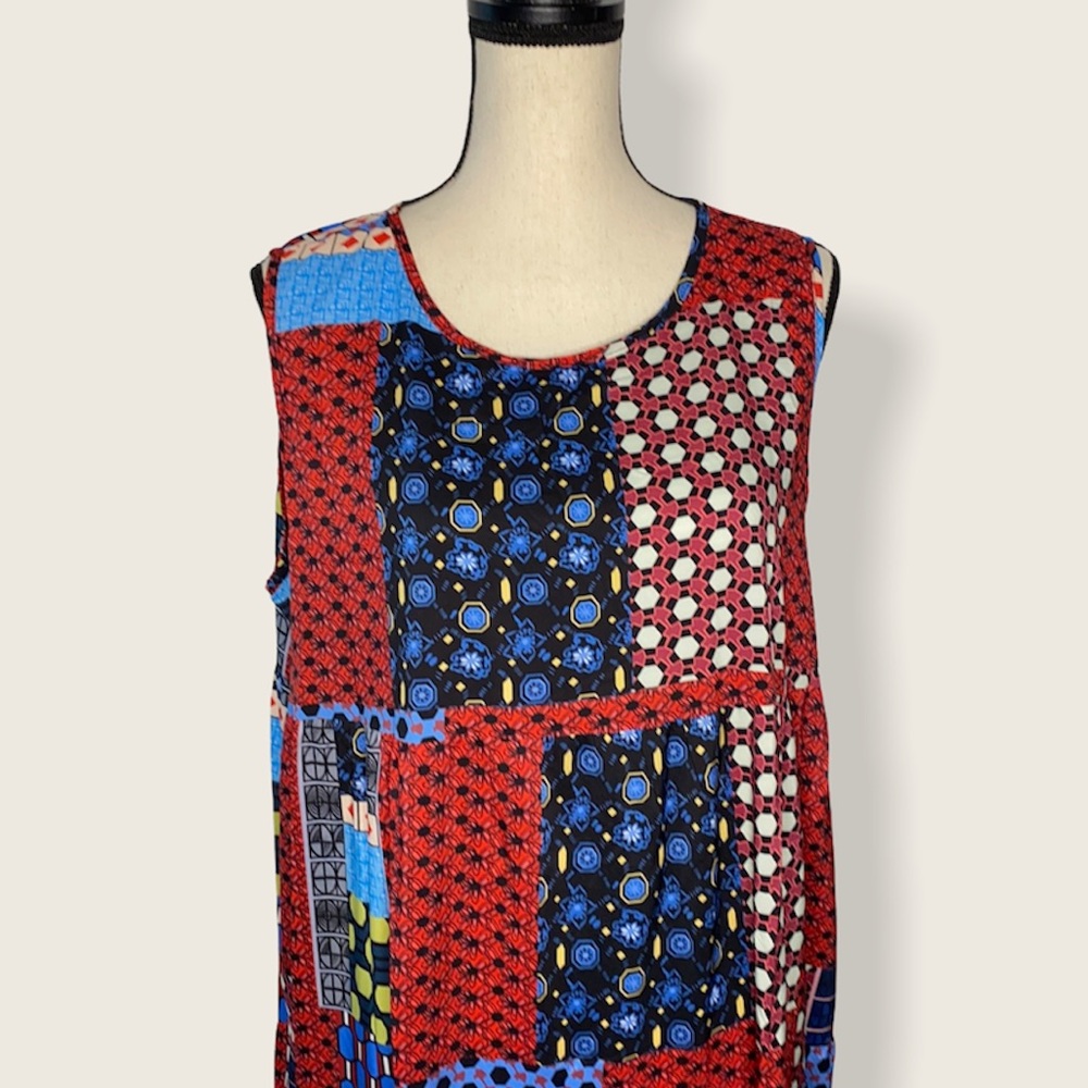 Order Plus Sleeveless Maxi Dress